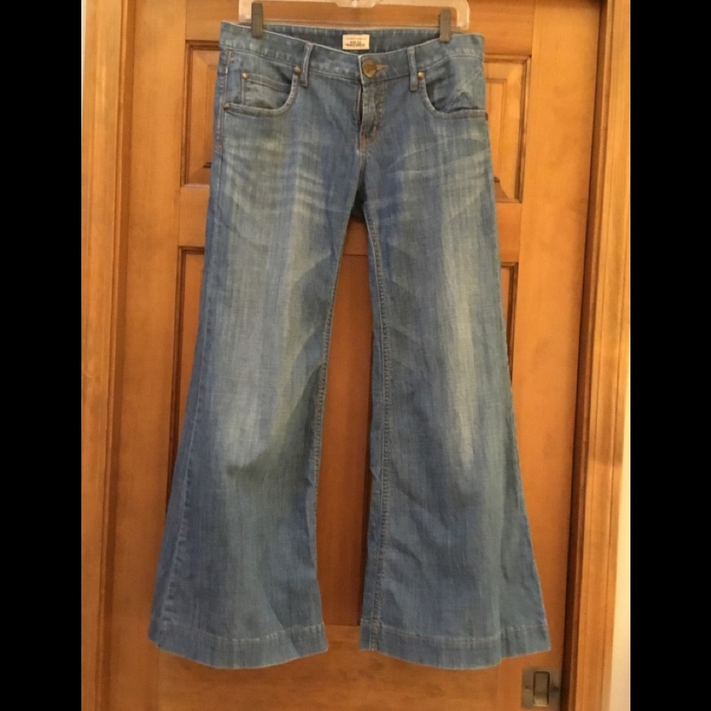 Free People wide leg jeans